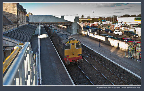 The Refurbishment of the old GCR bridge & RHTT at Worksop Station - 5676