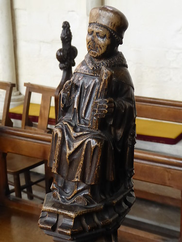 Man in Cap, Jesus College Chapel, Cambridge