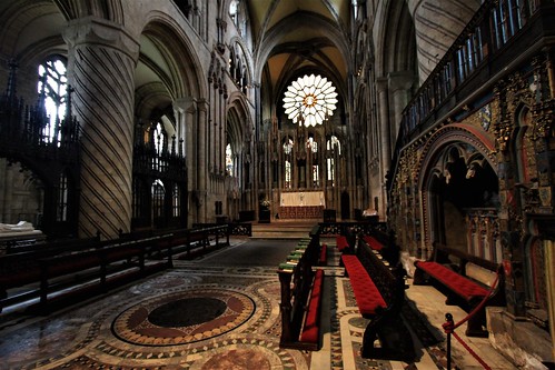 Durham Cathedral, Durham City, County Durham, England.