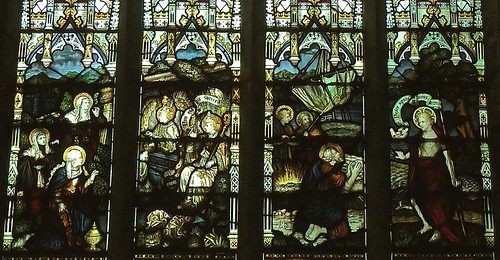 Tickhill, South Yorkshire - Church of St Mary - Stained Glass Windows