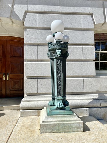 Lamppost, Wisconsin State Capitol, Capitol Square, Madison, WI