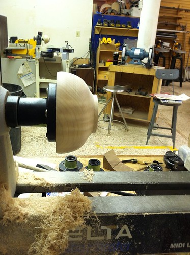 Bowl turning class Jan 2012