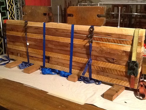 2nd half glued & clamped