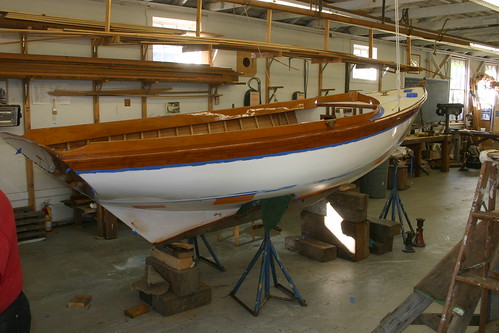 Port Hadlock WA - Boat School - Large Craft - The Haven 12 1/2 is nearing completion