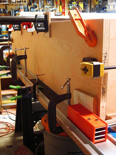 Glue-Up of a Narrow Unit